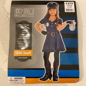 Toddler Cop Costume
